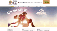 Desktop Screenshot of maison-ecg.com